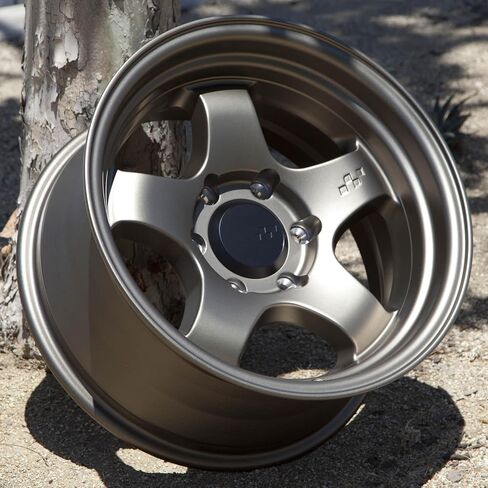 Hayford 17 Inch Wheels Flat Bronze 6x139.7 6x5.5 Bolt Pattern, 17x8.5, 10mm Offset, 106.1mm CB, RG-D2 Style Rims Compatible with 01-23 Tacoma, 02-23 4Runner, FJ Cruiser, GX470, GX460 in Saudi Arabia