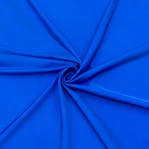 Nylon Spandex Fabric - 80% Nylon 20% Spandex, 58" Wide 4-Way Stretch | Soft Quick-Dry Material for Swimwear, Activewear, Sports, Dance & Yoga (Turquoise Blue, 1 Yard) in Kuwait