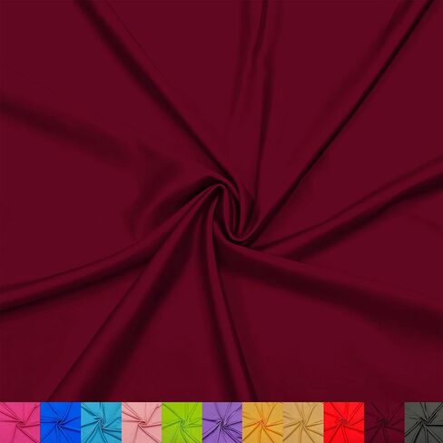 Nylon Spandex Fabric - 80% Nylon 20% Spandex, 58" Wide 4-Way Stretch | Soft Quick-Dry Material for Swimwear, Activewear, Sports, Dance & Yoga (Turquoise Blue, 1 Yard) in Kuwait