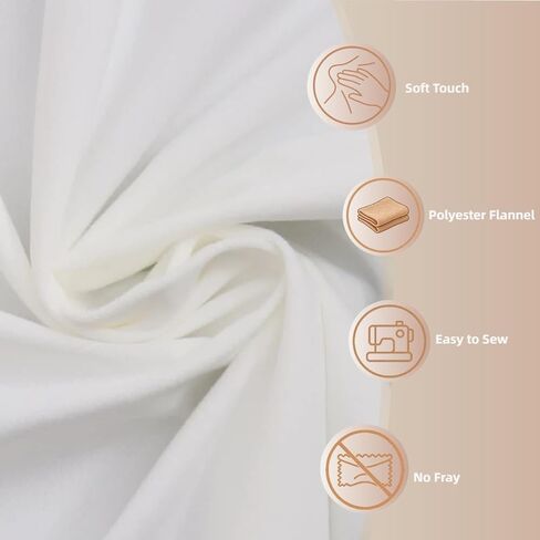 قماش الفانيلا الزهري بالألوان المائية من Erosebridal ناعم بطول 1 ياردة، قماش تنجيد الطيور الزرقاء لأريكة الكراسي، قماش تزيين زهرة الحديقة، ديكور أبيض أزرق لخياطة اللحف، غير قابل للتمدد in Kuwait