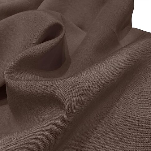 Lyocell Linen Blend Fabric by the Yard 170GSM, 59" Width -Fashion Fabric for Women's Suits, Dresses,Pants & Skirts, Home Decor, Sewing & Craft - Fabric for Sewing (1# White, 1 Yard) in Kuwait