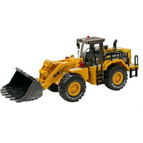 Construction Trucks Toy 1:40 Semi-Alloy Simulation Model Lights & Sounds Educational Engineering Vehicle for Kids Backhoe in Saudi Arabia