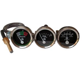 3 PC GAUGES Set Fits Farmall/IH Tractors: 240, 300, 330, 340, 300, 350, 400, 450, 600, 650, (Gas/LP) in Kuwait