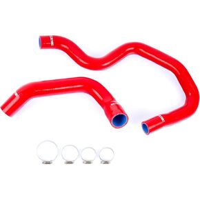Silicone Radiator Coolant Hose Kit Compatible with Chevrolet S10 Pickup V6 4.3L 1996-2003 (Red) in Saudi Arabia