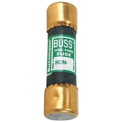 خرطوشة Bussmann NON-25 ذات الجهد المنخفض 250 فولت، مصهر للأغراض العامة لمرة واحدة 25 أمبير 250 فولت K5، حزمة من 1، بدون لون in Kuwait