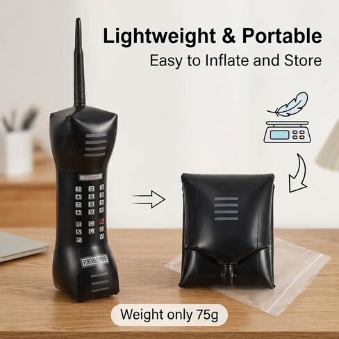 Inflabatable Retro Phone Inflatable Phone 80's Retro Telephone Inflatable Phone Prop in Kuwait