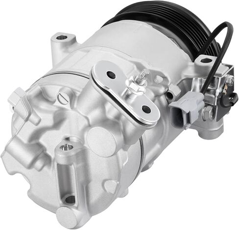 ضاغط مكيف هواء 141262C مع قابض متوافق مع Ram ProMaster City 2015-2020 L4 2.4L، بكرة ذات 6 أخدود in Kuwait