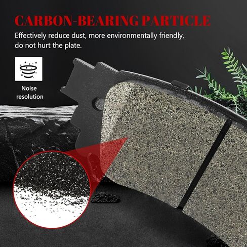 Ceramic Disc Brake Pads Set Front and Rear Replacement for Toyota Rav4 2019/ Camry 2018 2019 2020 2021 in Saudi Arabia