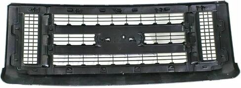 Front Grille Assembly Black Compatible with 2008-2014 Ford E-150 E-250 Base 2008-2019, 2021 Ford E-350 E-450 Super Duty Base Replaces 8C2Z8200B, FO1200509 in Saudi Arabia
