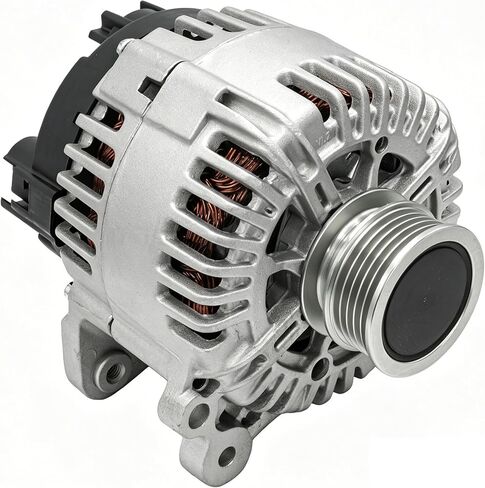 11254N New Alternator Replacement for VW Jetta 2005-2014, Golf 2010-2014, Beetle 2012-2014, Rabbit 2006-2009 2.5L - 12V 140A - Replaces 07K903023A, 07K903023C, 0124525066 in Saudi Arabia