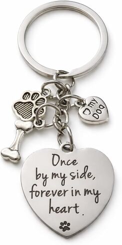 Dog Memorial Gift Keychain, Loss of Dog Keychain, Pet Memorial Gift in Kuwait