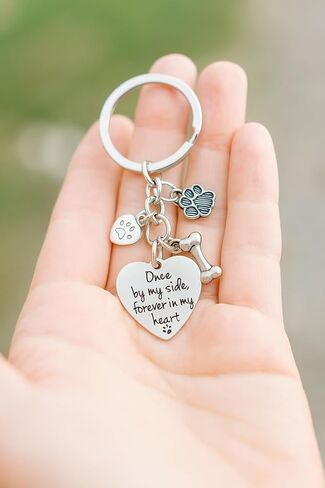 Dog Memorial Gift Keychain, Loss of Dog Keychain, Pet Memorial Gift in Kuwait