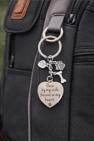Dog Memorial Gift Keychain, Loss of Dog Keychain, Pet Memorial Gift in Kuwait
