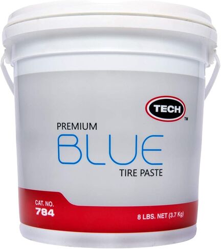 Premium Blue Tire Paste - Makes Mounting & Demounting Tires Easier | Perfect for Cars, Trucks, Motorcycles, ATV Tires and More, 8lbs. in Kuwait