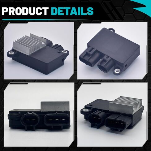 8925712010 Cooling Fan Control Module Compatible with Toyota Corolla 2009-2013, Matrix 2009-2014; Compatible with Mazda 5 2006-10, CX-7 2007-12, Pontiac Vibe 2009-10 OE Replace# 4993003400 L33L1515Y in Saudi Arabia