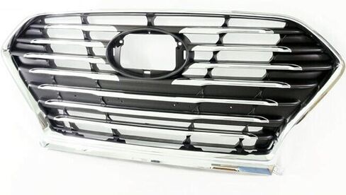 Front Bumper Grille Chrome Grill Replacement for Sonata 2018 2019 2020 in Kuwait