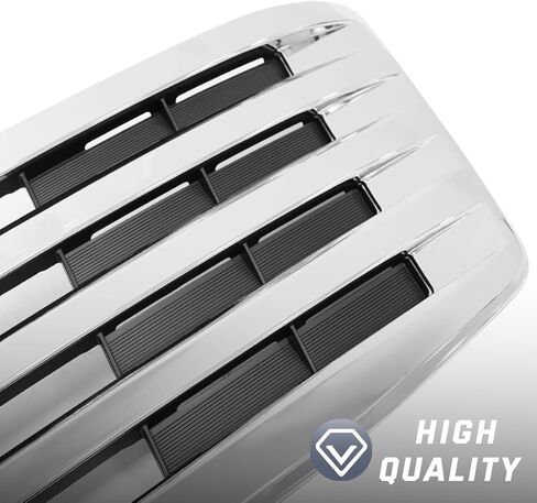 Chrome Front Hood Radiator Replacement Grille fit for 2005-2009 Hino 238 258 268 338 (Without Bug Screen) in Saudi Arabia
