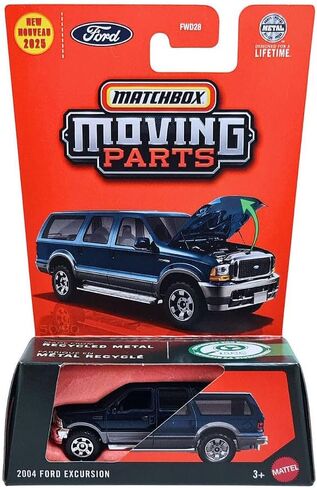 Hot Wheels Match Box Moving Parts 2004 Ford Excursion for 3 Years & Above (Blue) in Kuwait