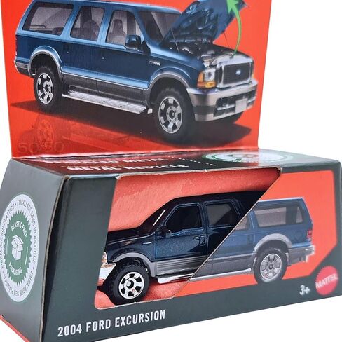 Hot Wheels Match Box Moving Parts 2004 Ford Excursion for 3 Years & Above (Blue) in Kuwait