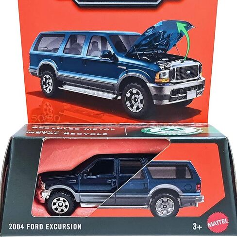 Hot Wheels Match Box Moving Parts 2004 Ford Excursion for 3 Years & Above (Blue) in Kuwait