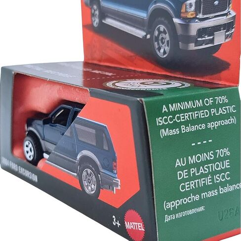 Hot Wheels Match Box Moving Parts 2004 Ford Excursion for 3 Years & Above (Blue) in Kuwait