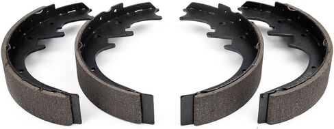 8X Semi-Metallic Brake Pads and Drum Shoe Kit Front and Rear for Jeep Wrangler 4.2L 1987-1989, for Jeep CJ5 2.5L 1982 1983, for Jeep CJ5 4.2L 1982 1983, for Jeep CJ7 2.5L 1982-1986 in Saudi Arabia