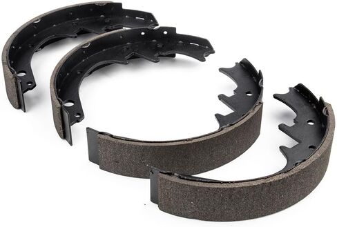 8X Semi-Metallic Brake Pads and Drum Shoe Kit Front and Rear for Jeep Wrangler 4.2L 1987-1989, for Jeep CJ5 2.5L 1982 1983, for Jeep CJ5 4.2L 1982 1983, for Jeep CJ7 2.5L 1982-1986 in Saudi Arabia