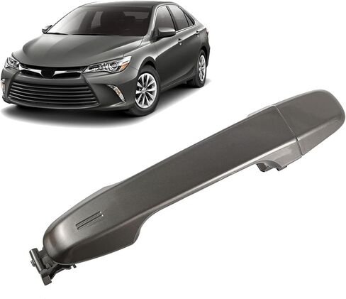 Exterior Door Handle for Toyota Camry 2012 2013 2014 2015 2016 2017 Rear Left Driver or Right Passenger Side Outside Door Handle Gray Replace# 6921106090,6921206370 in Kuwait
