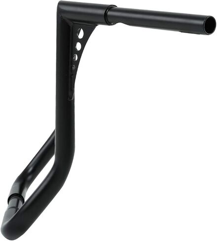 XMT-MOTO 16" Rise Ape Hangers Bars 1-1/4" Handlebars fit for Harley Touring models Dressers Baggers FLHT FLHTC FLHTK FLHTKL FLHTCU FLHX FLHXS CVO Black in Kuwait