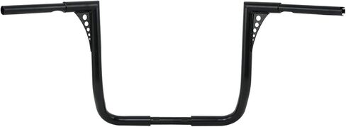 XMT-MOTO 16" Rise Ape Hangers Bars 1-1/4" Handlebars fit for Harley Touring models Dressers Baggers FLHT FLHTC FLHTK FLHTKL FLHTCU FLHX FLHXS CVO Black in Kuwait