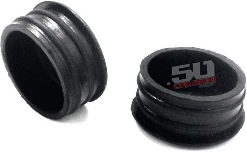 Black Plastic Roll Cage/Bumper End Cap - Fits 1.25" O.D. Tubing - Pack of 10 [5363] in Saudi Arabia