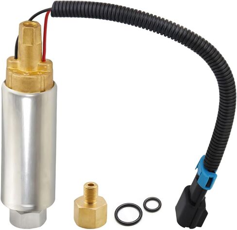 Low Pressure Electric Fuel Pump Compatible With Mercury Mercruiser Marine Boat V6 and V8 4.3L 5.0L 5.7L 262 305 350 Carburetor Engines Replaces 935432 861155A3 861155A2 18-8868 in Saudi Arabia