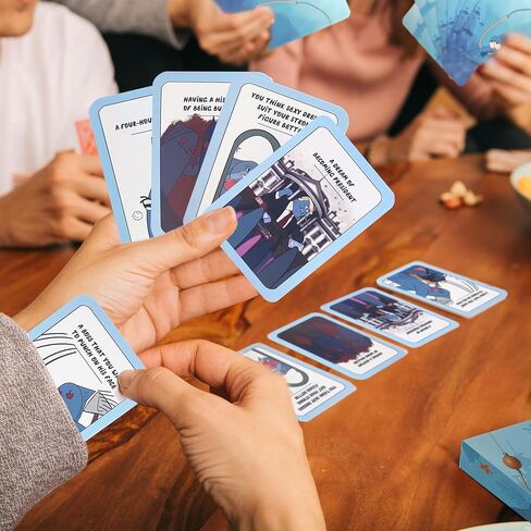 Card Games for Adults, Includes 104 Cards, 26 Themes, Fun Family Games for 2-10 Players, Age17+, 10-30 Minutes, Gag Gifts Adult for Game Night, Parties,Couples and Families in Saudi Arabia