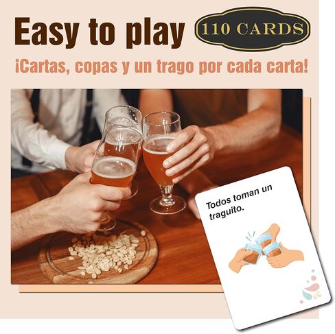Chancla y Trago Drinking Game, El Chupito Adult Party Board Game en Español for Latinos, Spanish Edition in Saudi Arabia