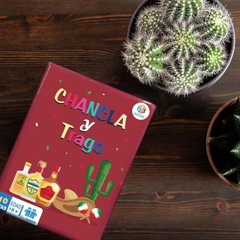 Chancla y Trago Drinking Game, El Chupito Adult Party Board Game en Español for Latinos, Spanish Edition in Saudi Arabia