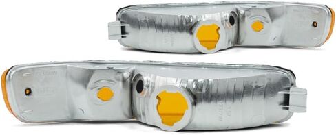 KarParts360 For 2002 Jeep Liberty Park/Signal/Side Marker Light Assembly Pair Driver and Passenger Side Replaces CH2520139 CH2521139 | 55155911AB, 55155910AB in Kuwait