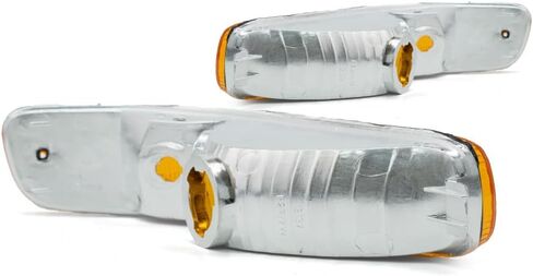 KarParts360 For 2002 Jeep Liberty Park/Signal/Side Marker Light Assembly Pair Driver and Passenger Side Replaces CH2520139 CH2521139 | 55155911AB, 55155910AB in Kuwait
