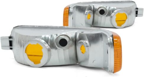 KarParts360 For 2002 Jeep Liberty Park/Signal/Side Marker Light Assembly Pair Driver and Passenger Side Replaces CH2520139 CH2521139 | 55155911AB, 55155910AB in Kuwait