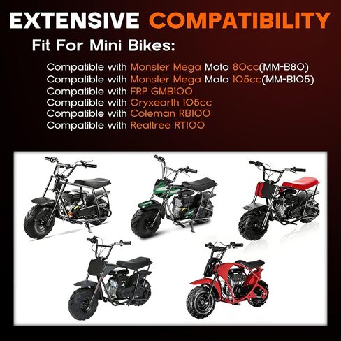 Mini Bike Hydraulic Brake Caliper Bracket Kit Compatible with Monster Mega Moto MMB80 80cc MM-B105 105cc Coleman RB100 B100 RT100 FRP GMB100 98cc in Kuwait