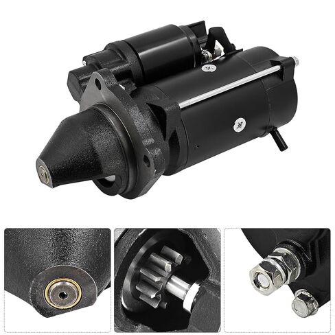 New 12V 9T 6515795 Starter Motor 6658896 1109424 Compatible with Bobcat VF4D 610 600 700 720 620 for Clark Skid Steer Loader 371 525 530 721 733 in Saudi Arabia