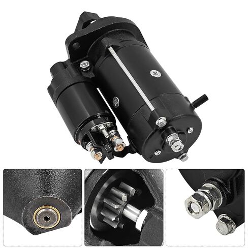 New 12V 9T 6515795 Starter Motor 6658896 1109424 Compatible with Bobcat VF4D 610 600 700 720 620 for Clark Skid Steer Loader 371 525 530 721 733 in Saudi Arabia