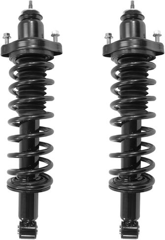 COMPLETESTRUTS - Rear Quick Complete Strut Assemblies with Coil Springs Replacement for 2002-2007 Mitsubishi Lancer - Set of 2 in Kuwait