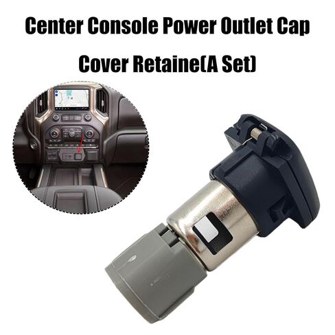 25774623 84090238 Pre-Assembled Cigarette Lighter Socket Assembly - Direct Replacement for Chevrolet Silverado 1500/2500/3500 & GMC Sierra 1500/2500/3500 2014-2019 in Saudi Arabia
