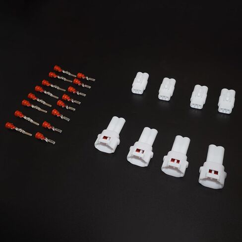 طقم موصل دراجة نارية 4Set 2 Pin 2 Way مع أطراف وأختام متوافقة مع Sumitomo MT090 in Kuwait
