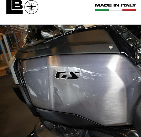 labelbike - 2 Stickers Motorcycle Pre-Spaced GS Writing Compatible with BMW R1300GS Adventure - Black Color in Saudi Arabia