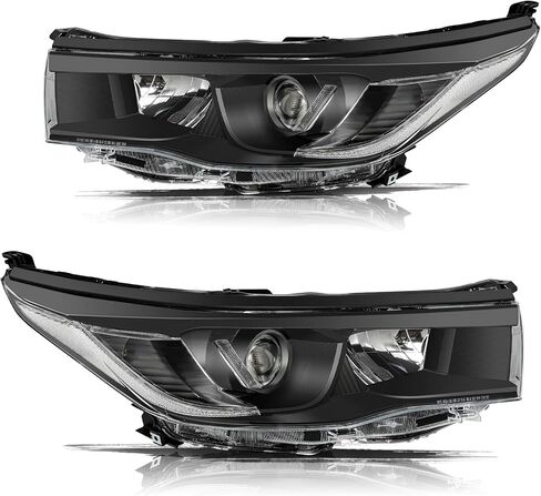 Aosky Headlight Assembly Fits for 2014-2016 Toyota Highlander Driver and Passenger Side Pair Set in Saudi Arabia