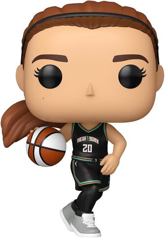 فانكو بوب! WNBA: New York Liberty - Sabrina Ionescu - شخصية فينيل قابلة للتجميع - فكرة هدية - بضائع رسمية - ألعاب للأطفال والكبار - عشاق الرياضة - شخصية نموذجية لهواة الجمع والعرض in Kuwait