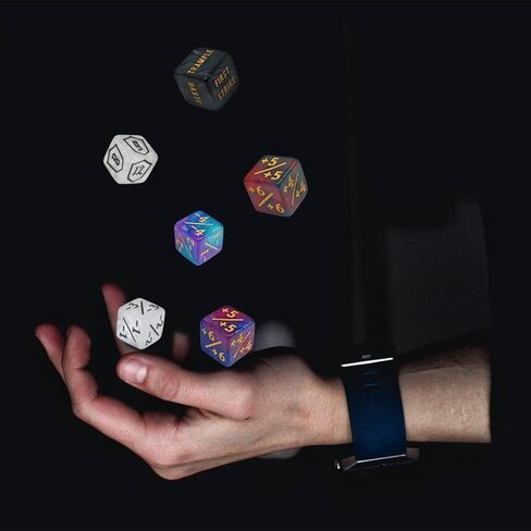67 PCS MTG Counter Dice Set - Ability Keyword Counters, -1/+1 & Shield Life Counters, Creature Stat Buffs, Colorful D6 Dice, Dragon Design Dice for MTG TCG Card Games, with Black Storage Bag in Saudi Arabia
