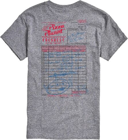 Toy Story 4 - Pizza Planet Food Order - Men's Short Sleeve Graphic T-Shirt in Saudi Arabia