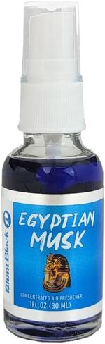 Concentrated Air Freshener Spray 1 oz. Glass Bottle - Egyptian Musk Scent 3-Pack in Saudi Arabia